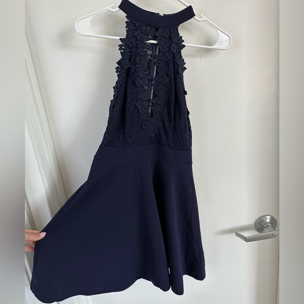 Navy Blue Cocktail Dress - New W Tags